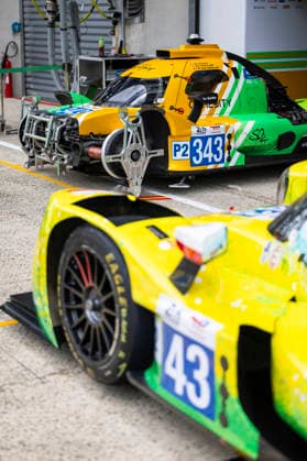 24 HEURES DU MANS 2026 - PESAGE 343 GARG Bijoy (usa), DE GERUS Reshad (fra), MÜLLER Nico (swi), Inter Europol Competition, Oreca 07 Gibson 343, LMP2, ambiance during Le Pesage of the 24 Hours of Le Mans 2026, 3rd round of the 2026 FIA World Endurance Championship, from June 5 to 6, 2026 on the Place de la RÃ publique in Le Mans, France - Le MansFrance  Copyright: xJULIENxDELFOSSEx