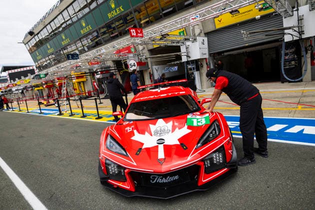 24 HEURES DU MANS 2026 - PESAGE 13 FIDANI Orey (can), KERN Lars (ger), BELL Matthew (gbr), 13 Autosport, Corvette Z06 LMGT3.R 13, LM GT3, ambiance during Le Pesage of the 24 Hours of Le Mans 2026, 3rd round of the 2026 FIA World Endurance Championship, from June 5 to 6, 2026 on the Place de la RÃ publique in Le Mans, France - Le MansFrance  Copyright: xJULIENxDELFOSSEx