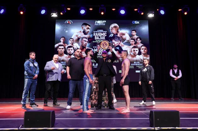 Boxen: KUC Box-Promotion, Waage, Falkensee, 05.06.2026 Intern. Deutsche Meisterschaft: Hamsat Shadalov (GER) - Kanan Huseynaliyev (GER)