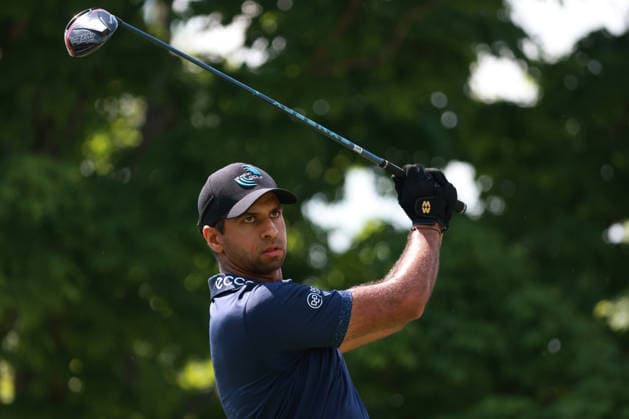 Memorial Tournament presented by Workday DUBLIN, OH - JUNE 05: Aaron Rai of Wolverhampton, England hits from the 5th tee during the second round of the Memorial Tournament presented by Workday at Muirfield Village Golf Club on June 5, 2026 in Dublin, Ohio. Dublin Ohio United States  Copyright: xAmyxLemusx originalFilename:lemus-memorial260605_npeQv.jpg