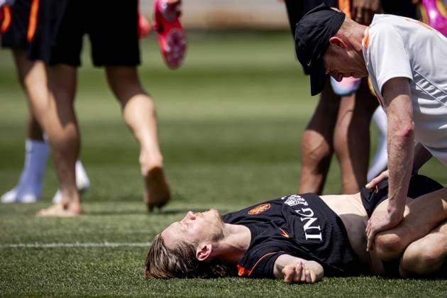 NEW YORK - Wout Weghorst of the Netherlands during a training session of the Dutch national team, Nationalteam at the Etihad City Football Academy training complex, on June 5, 2026, in Orangeburg, New York. The Dutch national team is preparing for the 2026 World Cup. ROBIN VAN LONKHUIJSEN ANP xVIxANPxSportx xxANPxIVx 560190601 originalFilename: 560190601.jpg
