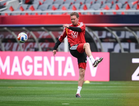 Fussball WM 2026 Vorbereitung Deutschland im Chicago 05.06.2026 Abschlusstraining der deutschen Nationalmannschaft im Solider Field Stadion vor dem Testspiel gegen die USA: Bundestrainer Julian Nagelsmann