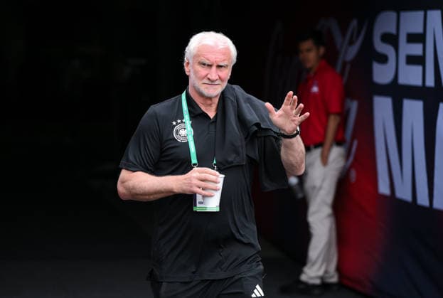 Fussball WM 2026 Vorbereitung Deutschland im Chicago 05.06.2026 Abschlusstraining der deutschen Nationalmannschaft im Solider Field Stadion vor dem Testspiel gegen die USA: Sportdirektor Rudi Voeller