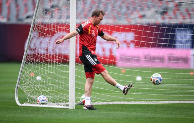 Fussball WM 2026 Vorbereitung Deutschland im Chicago 05.06.2026 Abschlusstraining der deutschen Nationalmannschaft im Solider Field Stadion vor dem Testspiel gegen die USA: Bundestrainer Julian Nagelsmann