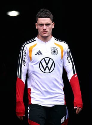 Fussball, Länderspiel, Herren, WM 2026, Training der deutschen Nationalmannschaft im Soldier Field, Chicago; Florian Wirtz (GER).