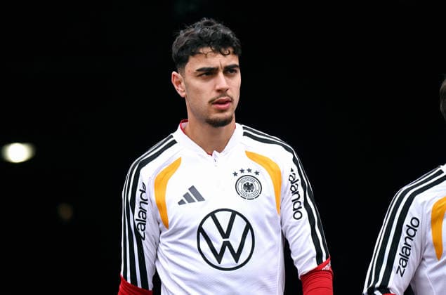 Fussball, Länderspiel, Herren, WM 2026, Training der deutschen Nationalmannschaft im Soldier Field, Chicago; Aleksandar Pavlovic (GER).