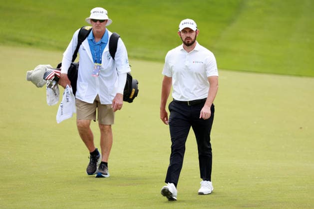 Memorial Tournament presented by Workday DUBLIN, OH - JUNE 05: Patrick Cantlay of Jupiter, Florida walks with his caddie to the fourth hole during the second round of the Memorial Tournament presented by Workday at Muirfield Village Golf Club on June 5, 2026 in Dublin, Ohio. Dublin Ohio United States  Copyright: xAmyxLemusx originalFilename:lemus-memorial260605_npC9V.jpg