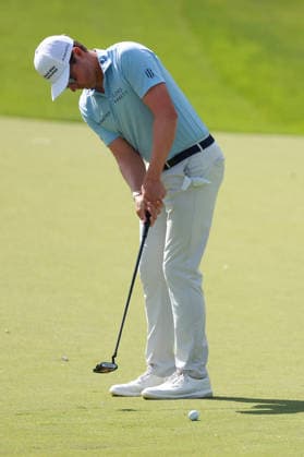 Memorial Tournament presented by Workday DUBLIN, OH - JUNE 05: Ben Griffin of Chapel HIll, North Carolina putts on the fourth green during the second round of the Memorial Tournament presented by Workday at Muirfield Village Golf Club on June 5, 2026 in Dublin, Ohio. Dublin Ohio United States  Copyright: xAmyxLemusx originalFilename:lemus-memorial260605_npmPW.jpg