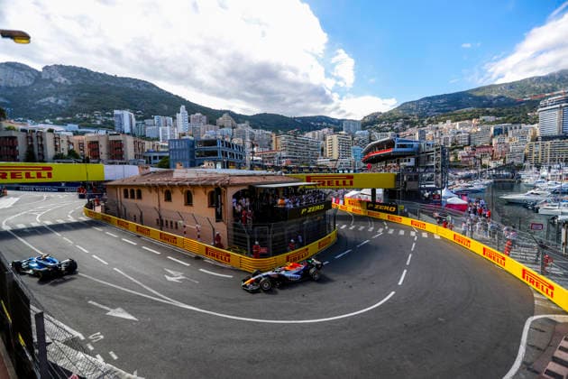 (30) Liam Lawson (NZL) - Visa Cash App Racing Bulls F1 Team - Racing Bulls VCARB03 - Red Bull Ford during the Practice 2 of Formula 1 Grand Prix de Monaco 2026 at Circuit de Monaco in Monte Carlo, Monaco. Round 8 of the 2026 FIA Formula One World Championship, WM, Weltmeisterschaft held June 5-7, 2026. The iconic Circuit de Monaco, the jewel of the Formula 1 calendar, winds through the narrow streets of Monte Carlo in the Principality of Monaco. Formula 1 Grand Prix de Monaco 2026 - Round 8 - Circuit de Monaco F1-2026-R08-MON