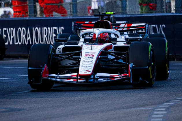 (31) Esteban Ocon (FRA) - TGR Haas F1 Team - Haas VF-26 - Ferrari during the Practice 2 of Formula 1 Grand Prix de Monaco 2026 at Circuit de Monaco in Monte Carlo, Monaco. Round 8 of the 2026 FIA Formula One World Championship, WM, Weltmeisterschaft held June 5-7, 2026. The iconic Circuit de Monaco, the jewel of the Formula 1 calendar, winds through the narrow streets of Monte Carlo in the Principality of Monaco. Formula 1 Grand Prix de Monaco 2026 - Round 8 - Circuit de Monaco F1-2026-R08-MON