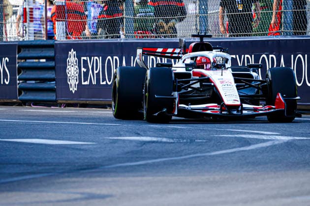 (31) Esteban Ocon (FRA) - TGR Haas F1 Team - Haas VF-26 - Ferrari during the Practice 2 of Formula 1 Grand Prix de Monaco 2026 at Circuit de Monaco in Monte Carlo, Monaco. Round 8 of the 2026 FIA Formula One World Championship, WM, Weltmeisterschaft held June 5-7, 2026. The iconic Circuit de Monaco, the jewel of the Formula 1 calendar, winds through the narrow streets of Monte Carlo in the Principality of Monaco. Formula 1 Grand Prix de Monaco 2026 - Round 8 - Circuit de Monaco F1-2026-R08-MON