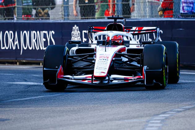(31) Esteban Ocon (FRA) - TGR Haas F1 Team - Haas VF-26 - Ferrari during the Practice 2 of Formula 1 Grand Prix de Monaco 2026 at Circuit de Monaco in Monte Carlo, Monaco. Round 8 of the 2026 FIA Formula One World Championship, WM, Weltmeisterschaft held June 5-7, 2026. The iconic Circuit de Monaco, the jewel of the Formula 1 calendar, winds through the narrow streets of Monte Carlo in the Principality of Monaco. Formula 1 Grand Prix de Monaco 2026 - Round 8 - Circuit de Monaco F1-2026-R08-MON