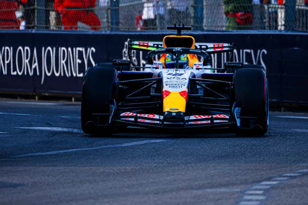 (41) Arvid Lindblad (GBR) - Visa Cash App Racing Bulls F1 Team - Racing Bulls VCARB03 - Red Bull Ford during the Practice 2 of Formula 1 Grand Prix de Monaco 2026 at Circuit de Monaco in Monte Carlo, Monaco. Round 8 of the 2026 FIA Formula One World Championship, WM, Weltmeisterschaft held June 5-7, 2026. The iconic Circuit de Monaco, the jewel of the Formula 1 calendar, winds through the narrow streets of Monte Carlo in the Principality of Monaco. Formula 1 Grand Prix de Monaco 2026 - Round 8 - Circuit de Monaco F1-2026-R08-MON