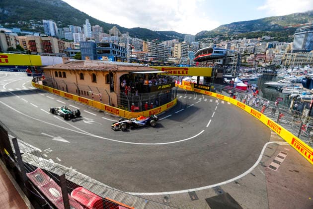 (41) Arvid Lindblad (GBR) - Visa Cash App Racing Bulls F1 Team - Racing Bulls VCARB03 - Red Bull Ford during the Practice 2 of Formula 1 Grand Prix de Monaco 2026 at Circuit de Monaco in Monte Carlo, Monaco. Round 8 of the 2026 FIA Formula One World Championship, WM, Weltmeisterschaft held June 5-7, 2026. The iconic Circuit de Monaco, the jewel of the Formula 1 calendar, winds through the narrow streets of Monte Carlo in the Principality of Monaco. Formula 1 Grand Prix de Monaco 2026 - Round 8 - Circuit de Monaco F1-2026-R08-MON