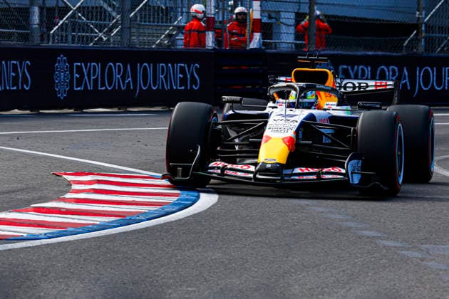 (41) Arvid Lindblad (GBR) - Visa Cash App Racing Bulls F1 Team - Racing Bulls VCARB03 - Red Bull Ford during the Practice 2 of Formula 1 Grand Prix de Monaco 2026 at Circuit de Monaco in Monte Carlo, Monaco. Round 8 of the 2026 FIA Formula One World Championship, WM, Weltmeisterschaft held June 5-7, 2026. The iconic Circuit de Monaco, the jewel of the Formula 1 calendar, winds through the narrow streets of Monte Carlo in the Principality of Monaco. Formula 1 Grand Prix de Monaco 2026 - Round 8 - Circuit de Monaco F1-2026-R08-MON