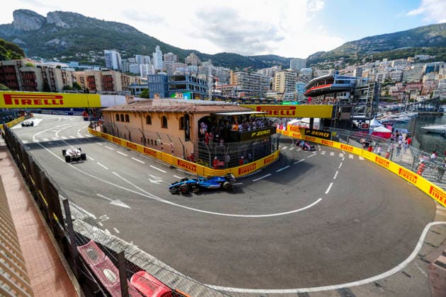 (55) Carlos Sainz Jr (ESP) - Atlassian Williams F1 Team - Williams FW48 - Mercedes during the Practice 2 of Formula 1 Grand Prix de Monaco 2026 at Circuit de Monaco in Monte Carlo, Monaco. Round 8 of the 2026 FIA Formula One World Championship, WM, Weltmeisterschaft held June 5-7, 2026. The iconic Circuit de Monaco, the jewel of the Formula 1 calendar, winds through the narrow streets of Monte Carlo in the Principality of Monaco. Formula 1 Grand Prix de Monaco 2026 - Round 8 - Circuit de Monaco F1-2026-R08-MON