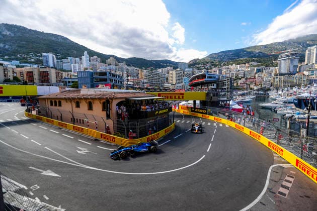 (55) Carlos Sainz Jr (ESP) - Atlassian Williams F1 Team - Williams FW48 - Mercedes during the Practice 2 of Formula 1 Grand Prix de Monaco 2026 at Circuit de Monaco in Monte Carlo, Monaco. Round 8 of the 2026 FIA Formula One World Championship, WM, Weltmeisterschaft held June 5-7, 2026. The iconic Circuit de Monaco, the jewel of the Formula 1 calendar, winds through the narrow streets of Monte Carlo in the Principality of Monaco. Formula 1 Grand Prix de Monaco 2026 - Round 8 - Circuit de Monaco F1-2026-R08-MON