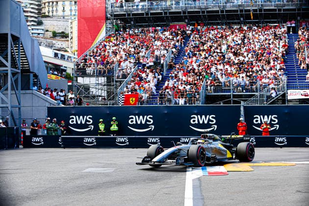 (5) Gabriel Bortoleto (BRA) - Audi Revolut F1 Team - Audi AR01 - Audi during the Practice 2 of Formula 1 Grand Prix de Monaco 2026 at Circuit de Monaco in Monte Carlo, Monaco. Round 8 of the 2026 FIA Formula One World Championship, WM, Weltmeisterschaft held June 5-7, 2026. The iconic Circuit de Monaco, the jewel of the Formula 1 calendar, winds through the narrow streets of Monte Carlo in the Principality of Monaco. Formula 1 Grand Prix de Monaco 2026 - Round 8 - Circuit de Monaco F1-2026-R08-MON