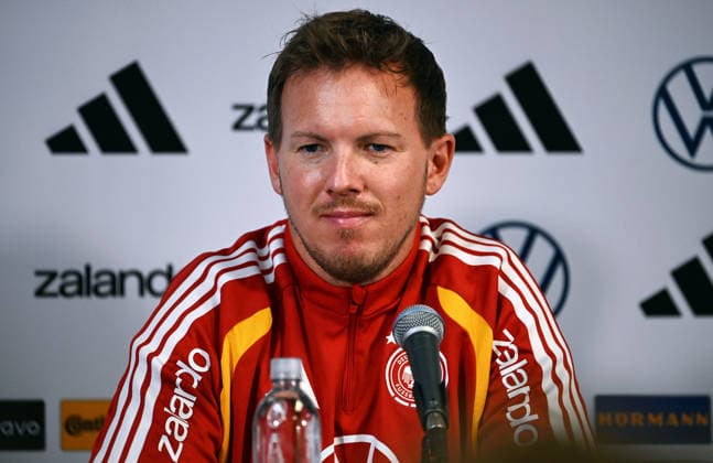 Fussball, Länderspiel, Herren, WM 2026, Training der deutschen Nationalmannschaft im Soldier Field, Chicago, Pressekonferenz: Bundestrainer Julian Nagelsmann (GER).