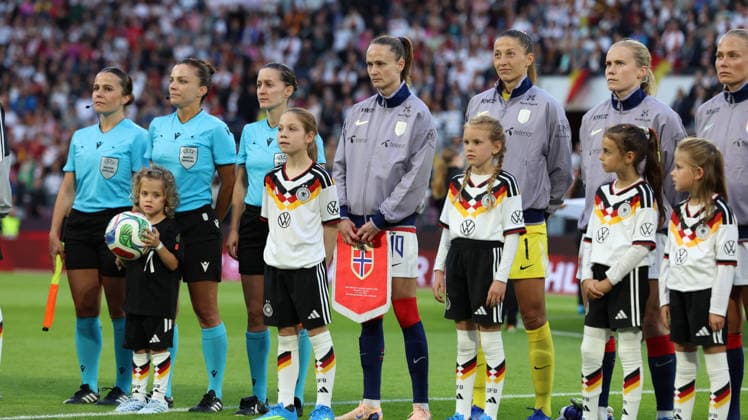 05.06.2026, xrekx, Fussball WM Qualifikation Frauen, Deutschland - Norwegen v.l. Caroline Graham Hansen (Norwegen) (DFL DFB REGULATIONS PROHIBIT ANY USE OF PHOTOGRAPHS as IMAGE SEQUENCES and or QUASI-VIDEO) Köln