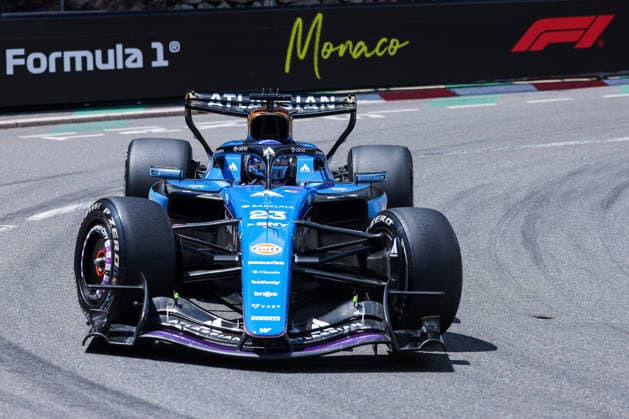 F1 Grand Prix of Monaco 2026 Circuit de Monaco - Free Practice 1 - Monaco - 05 06 2026 Alexander Albon of Thailand and Atlassian Williams F1 Team FW48 (23) seen during F1 Grand Prix of Monaco 2026 - Free Practice 1 at Circuit de Monaco in Monte-Carlo, Monaco Copyright: xBEAUTIFULxSPORTS Carabellix