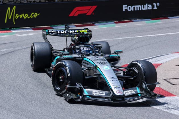 F1 Grand Prix of Monaco 2026 Circuit de Monaco - Free Practice 1 - Monaco - 05 06 2026 Kimi Antonelli of Italy and Mercedes-AMG Petronas Formula One Team W17 (12) seen during F1 Grand Prix of Monaco 2026 - Free Practice 1 at Circuit de Monaco in Monte-Carlo, Monaco Copyright: xBEAUTIFULxSPORTS Carabellix