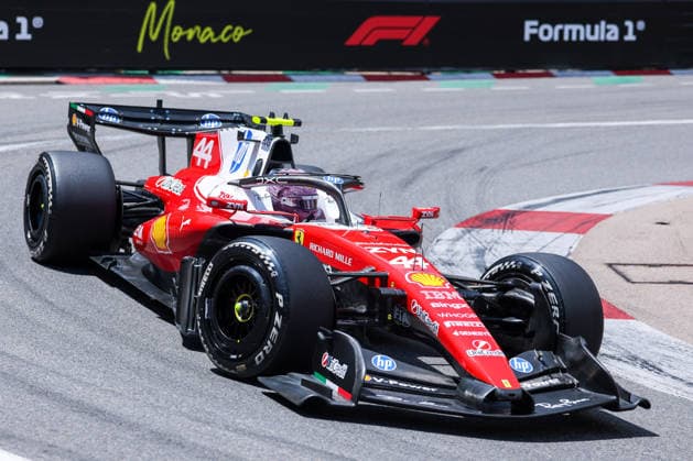 F1 Grand Prix of Monaco 2026 Circuit de Monaco - Free Practice 1 - Monaco - 05 06 2026 Lewis Hamilton of United Kingdom and Scuderia Ferrari HP SF-26 (44) seen during F1 Grand Prix of Monaco 2026 - Free Practice 1 at Circuit de Monaco in Monte-Carlo, Monaco Copyright: xBEAUTIFULxSPORTS Carabellix