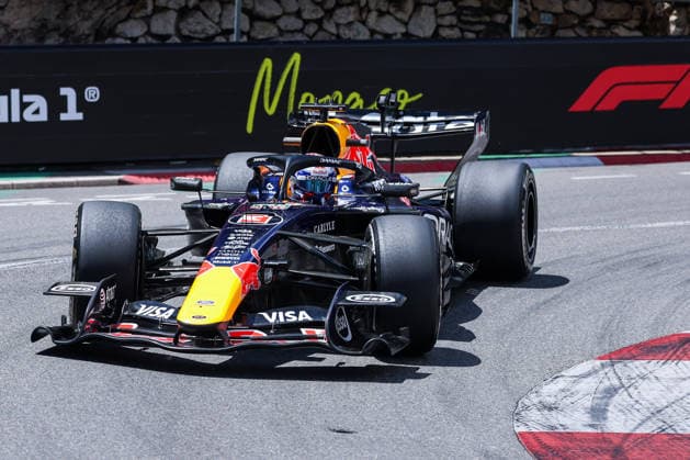 F1 Grand Prix of Monaco 2026 Circuit de Monaco - Free Practice 1 - Monaco - 05 06 2026 Max Verstappen of Netherlands and Oracle Red Bull Racing RB22 (3) seen during F1 Grand Prix of Monaco 2026 - Free Practice 1 at Circuit de Monaco in Monte-Carlo, Monaco Copyright: xBEAUTIFULxSPORTS Carabellix
