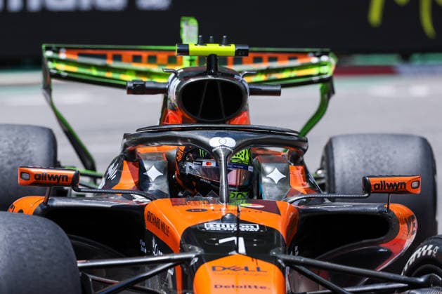 F1 Grand Prix of Monaco 2026 Circuit de Monaco - Free Practice 1 - Monaco - 05 06 2026 Lando Norris of United Kingdom and McLaren Mastercard F1 Team MCL40 (1) seen during F1 Grand Prix of Monaco 2026 - Free Practice 1 at Circuit de Monaco in Monte-Carlo, Monaco Copyright: xBEAUTIFULxSPORTS Carabellix