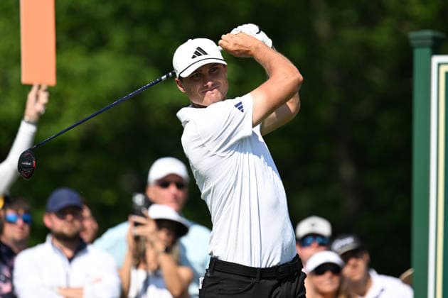 PGA, Golf Herren 2026: The Memorial Tournament Second Round JUN 5 June 5, 2026: Ludvig Aberg (SWE) tees off of the 1st tee during the second round of the Memorial Tournament in Dublin, Ohio. Brent Clark Cal Media (Credit Image: Â Brent Clark Cal Sport Media) Dublin Oh USA EDITORIAL USE ONLY Copyright: xx ZUMA-20260605_zma_c04_016.jpg BrentxClarkx csmphotothree493252