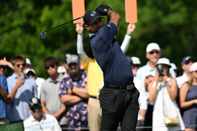 PGA, Golf Herren 2026: The Memorial Tournament Second Round JUN 5 June 5, 2026: Aaron Rai (ENG) tees off of the 1st tee during the second round of the Memorial Tournament in Dublin, Ohio. Brent Clark Cal Media (Credit Image: Â Brent Clark Cal Sport Media) Dublin Oh USA EDITORIAL USE ONLY Copyright: xx ZUMA-20260605_zma_c04_015.jpg BrentxClarkx csmphotothree493253