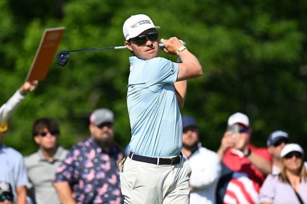 June 5, 2026: Ben Griffin (USA) during the second round of the Memorial Tournament in Dublin, Ohio. Cal Media PGA, Golf Herren 2026: The Memorial Tournament Second Round JUN 5  - ZUMAc04_ 20260605_zma_c04_005 Copyright: xBrentxClarkx