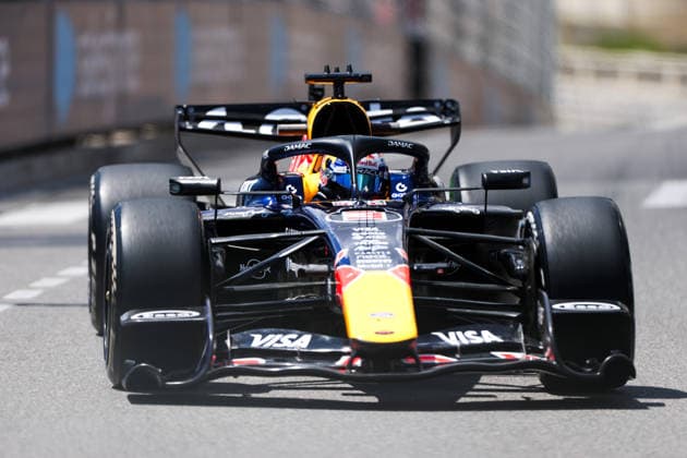 F1 Grand Prix of Monaco - Practice Max Verstappen of Oracle Red Bull Racing participates in Formula 1 Free Practice 1 (FP1) ahead of the Monaco Grand Prix at the Circuit de Monaco in Monte Carlo, Monaco, on June 5, 2026. Monaco Monaco  Copyright: xVietxTranx originalFilename:tran-notitle260604_npJa8.jpg