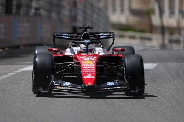 F1 Grand Prix of Monaco - Practice Charles Leclerc of Scuderia Ferrari HP participates in Formula 1 Free Practice 1 (FP1) ahead of the Monaco Grand Prix at the Circuit de Monaco in Monte Carlo, Monaco, on June 5, 2026. Monaco Monaco  Copyright: xVietxTranx originalFilename:tran-notitle260604_npR7E.jpg