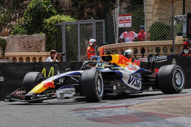 F1 Grand Prix of Monaco - Practice 41 Arvid Lindblad of Great Britain and Visa Cash App Racing Bulls F1 Team drives the VCARB 03 Ford RBPT during Practice Session 1 before the Formula 1 Louis Vuitton Grand Prix de Monaco in Monaco on June 5, 2026. Monaco Monaco  Copyright: xPiotrxZajacx originalFilename:zajac-formula1260605_np21x.jpg