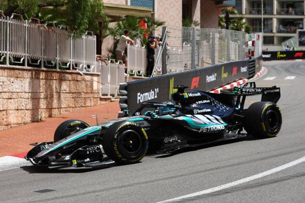 June 5, 2026, Monte-Carlo, Monaco, Monaco: GEORGE RUSSELL of Mercedes in action during the Free Practice 1 (FP1) of the Formula 1 Grand Prix of Monaco 2026. F1 2026: GP Monaco  - ZUMAc179 20260605_zep_c179_086 Copyright: xMickaelxChavetx