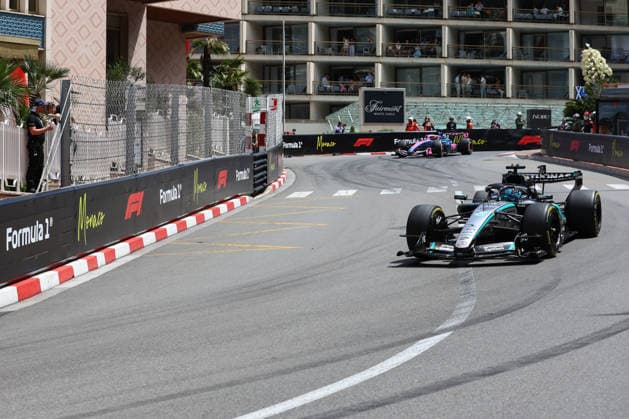 June 5, 2026, Monte-Carlo, Monaco, Monaco: GEORGE RUSSELL of Mercedes in action during the Free Practice 1 (FP1) of the Formula 1 Grand Prix of Monaco 2026. F1 2026: GP Monaco  - ZUMAc179 20260605_zep_c179_087 Copyright: xMickaelxChavetx