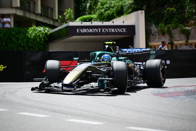 F1 Grand Prix of Monaco - Practice Fernando Alonso of the Aston Martin Cognizant F1 Team drives during a free practice session for the Monaco Grand Prix at Circuit de Monaco in Monaco Ville, Monaco, on June 5, 2026. Monaco Ville Monaco Ville Monaco  Copyright: xAndreaxDiodatox originalFilename:diodato-monacogp260605_npUnc.jpg