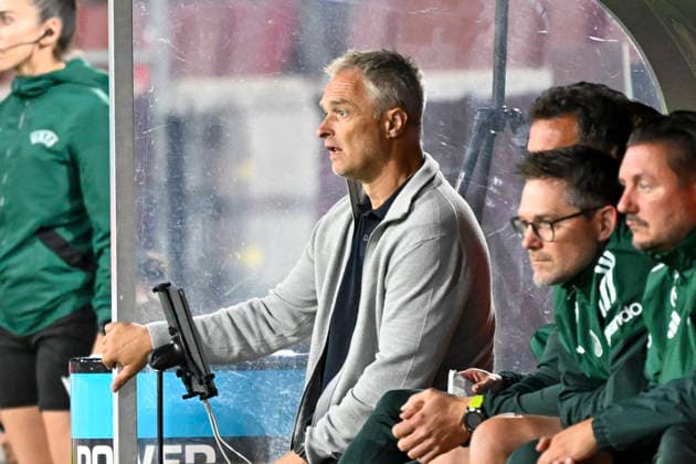 Christian Wück (Germany) Portrait, halbportrait, Bild, einzel, Einzelaufnahme, picture, single, solo, alleine, 05.06.2025 ¢ Fussball ¢ Frauen WM-Qualifikation 2027, Deutschland vs Norwegen, Rheinenergiestadion, Köln Koeln,