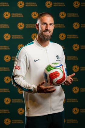 SOCCER AUSTRALIA TRAINING, Soccerros player MiloÅ¡ Degenek at the Claremont Resort in Berkeley, California, United States, Thursday, June 4, 2026. ( NO ARCHIVING Alameda California United States  Copyright: xJasonxHenryx 20260606157742796251