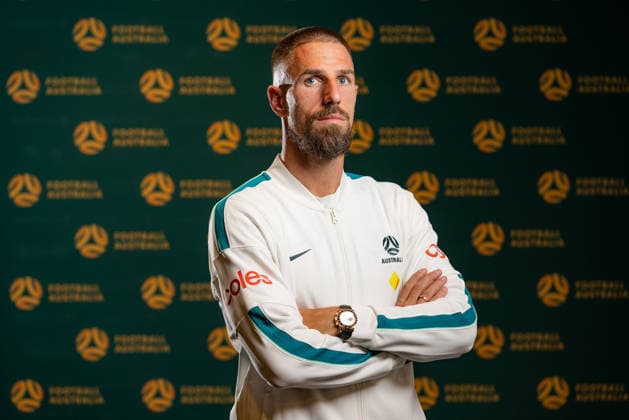 SOCCER AUSTRALIA TRAINING, Soccerros player MiloÅ¡ Degenek at the Claremont Resort in Berkeley, California, United States, Thursday, June 4, 2026. ( NO ARCHIVING Alameda California United States  Copyright: xJasonxHenryx 20260606149863649109