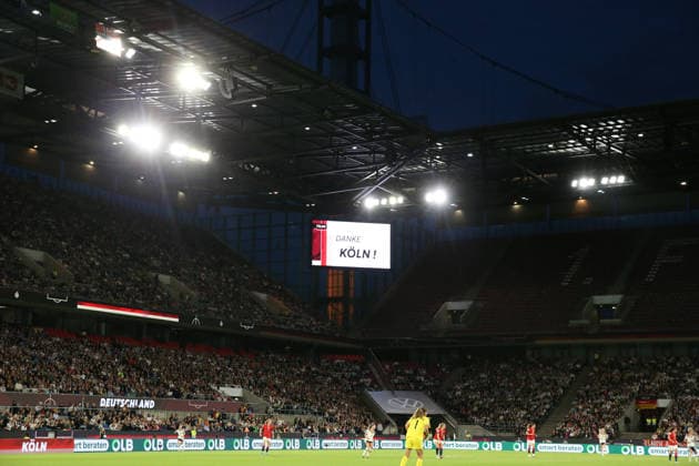05.06.2026, xrekx, Fussball WM Qualifikation Frauen, Deutschland - Norwegen v.l. Symbolfoto, Symbolbild, Symbol Stadion, symbolic photo, symbolic image, symbolic stadium (DFL DFB REGULATIONS PROHIBIT ANY USE OF PHOTOGRAPHS as IMAGE SEQUENCES and or QUASI-VIDEO) Köln