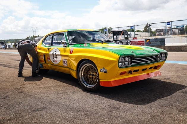 AUTO - LE MANS CLASSIC SERIES 2026 - GRAND PRIX DE L™AGE D™OR 2026 14 VÖGELE Yves (che), Ford Capri RS 2600 1972, +2L 12V, Heritage Touring Cup 1, action during the 2026 Grand Prix de l™age d™Or, 3rd round of the Le Mans Classic Series 2026, from June 04 to 07 in Circuit de Dijon Prenois, in Prenois, France - DijonFrance  Copyright: xDamienxDoumerguex