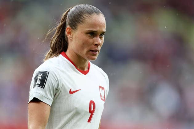 Poland v France - FIFA Women s World Cup 2027 Qualifier Ewa Pajor during the 2027 FIFA Women s World Cup Qualifier match between Poland and France at Polsat Plus Arena on June 5, 2026, in Gdansk, Poland. Gdansk Poland  Copyright: xPiotrxMatusewiczx originalFilename:matusewicz-polandvf260605_nprKs.jpg