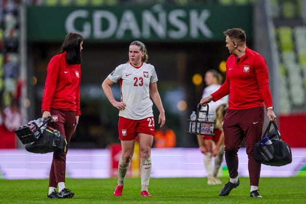 05.06.2026 GDANSK, POLSAT PLUS ARENA PILKA NOZNA KOBIET ( WOMEN S FOOTBALL ) ELIMINACJE MISTRZOSTWA SWIATA KOBIET BRAZYLIA FIFA World Cup, WM, Weltmeisterschaft, Fussball 2027 ( FIFA WOMEN S WORLD CUP QUALIFICATION 2027 ) MECZ POLSKA - FRANCJA ( GAME POLAND - FRANCE ) NZ ADRIANA ACHCINSKA FOTO LUKASZ GROCHALA CYFRASPORT NEWSPIX.PL --- newspix.pl 