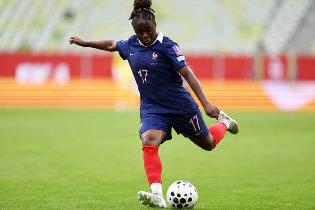 Poland v France - FIFA Women s World Cup 2027 Qualifier Sandy Baltimore during the 2027 FIFA Women s World Cup Qualifier match between Poland and France at Polsat Plus Arena in Gdansk, Poland, on June 5, 2026. Gdansk Poland  Copyright: xPiotrxMatusewiczx originalFilename:matusewicz-polandvf260605_npHpF.jpg