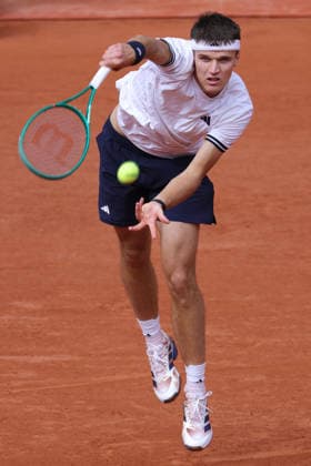 Jakub Mensik, CZE, during semifinal of 2026 French Open at Roland Garros, Paris, 05 06 2026; -