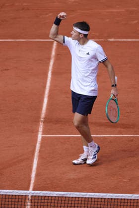 Jakub Mensik, CZE, during semifinal of 2026 French Open at Roland Garros, Paris, 05 06 2026; -