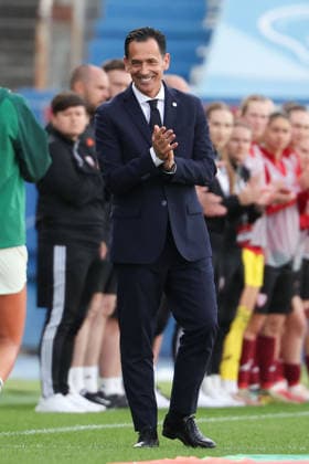 Pedro Proenca, President of the Portuguese Football Federation (FPF) during the FIFA Women s World Cup Brazil 2027 Qualifiers League B, Group B3 Matchday 5 match between Portugal and Latvia at Estadio Antonio Coimbra da Mota on June 5, 2026, in Estoril, Portugal. Copyright: JoaquimxFerreira
