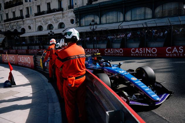 F1 - MONACO GRAND PRIX 2026 55 SAINZ Carlos (spa), Williams Racing FW48, action during the Formula 1 Grand Prix de Canada 2026, 6th round of the 2026 Formula One World Championship, WM, Weltmeisterschaft from June 5 to 7, 2026 on the Circuit de Monaco, in Monte-Carlo, Monaco - Monte-CarloMonaco  Copyright: xALBERTOxVIMERCATIx